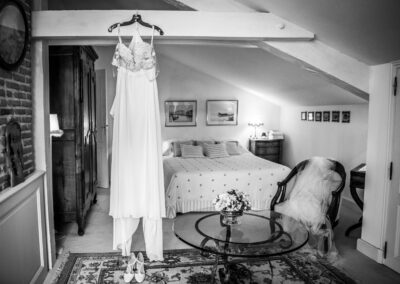 photo de la robe de la mariée à Saint Jouvent Sylvain CROUZILLAT Photographe de Mariage à Limoges